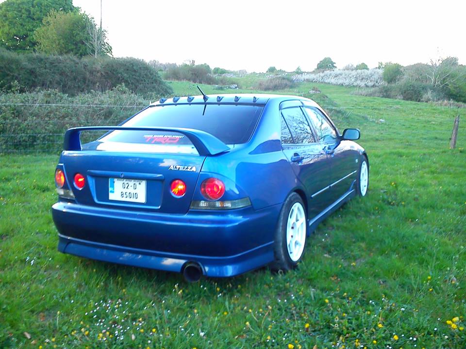 Toyota Altezza/IS200 Vortex Generator 3 toyota altezza derek fenton 1 1