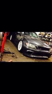 Toyota Altezza/IS200 Eye Brows - FRP 14 Toyota Altezza/IS200 Eye Brows - FRP