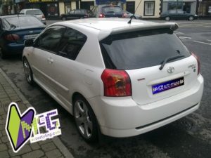 Toyota Corolla E12 TTE Style Roof Spoiler 10 Toyota Corolla E12 TTE Style Roof Spoiler