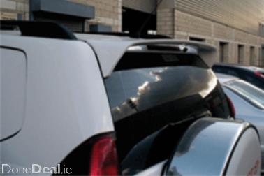 Toyota Landcruiser 03-09 TTE Style Roof Spoiler 2 tte spoiler 160