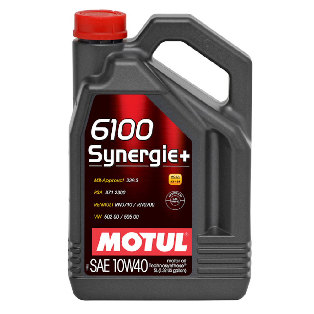 Motul Engine Oil 6100 Synergie+ 10W40 Technosynthese (5 Litre) 1 Motul Engine Oil