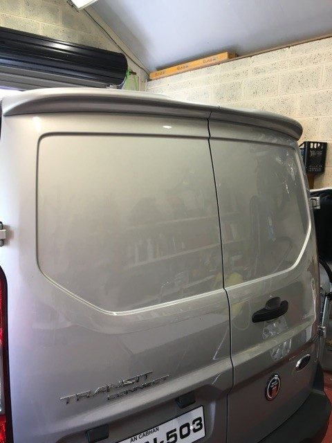 Ford Transit Connect Roof Spoiler - Twin Door 4 v ff2e