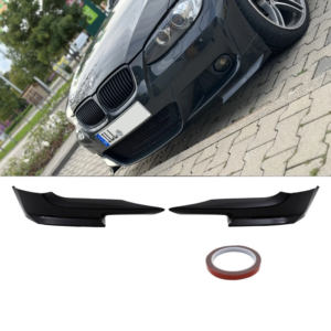 BMW 3 Series Coupe E92 Front Spats - Gloss Black (Msport 2005-2009) 11 BMW 3 Series Coupe E92 Front Spats - Gloss Black (Msport 2005-2009)