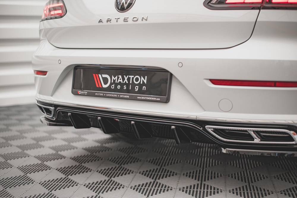 Maxton Design VW Arteon R-Line Rear Valance - Gloss (Facelift Mk1 2020-2024) 2 vw ar 1f rline rs1gb 1