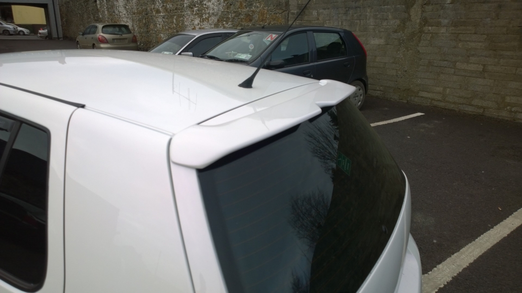 Spoiler Field VW Golf 4 Roof Spoiler - GTI Style | MCG Autostyling
