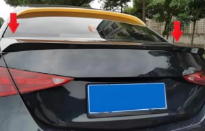 Mercedes C-Class Spoiler - Gloss Black AMG Style (W206 2021+) 11 Mercedes C-Class Spoiler - Gloss Black AMG Style (W206 2021+)