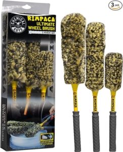 CHEMICAL GUYS - Rimpaca Ultimate Wheel Brush Set (3 Pieces) 8 Rimpaca Wheel Brush Set