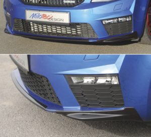 MILOTEC - Skoda Octavia Front Lip 3 Piece - Gloss (Mk3 2013-2016) 9 MILOTEC - Skoda Octavia Front Lip 3 Piece - Gloss (Mk3 2013-2016)