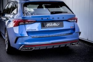 MILOTEC - Skoda Octavia RS Rear Air Outlet - Gloss ( Mk4 2020+) 4 MILOTEC - Skoda Octavia RS Rear Air Outlet - Gloss ( Mk4 2020+)