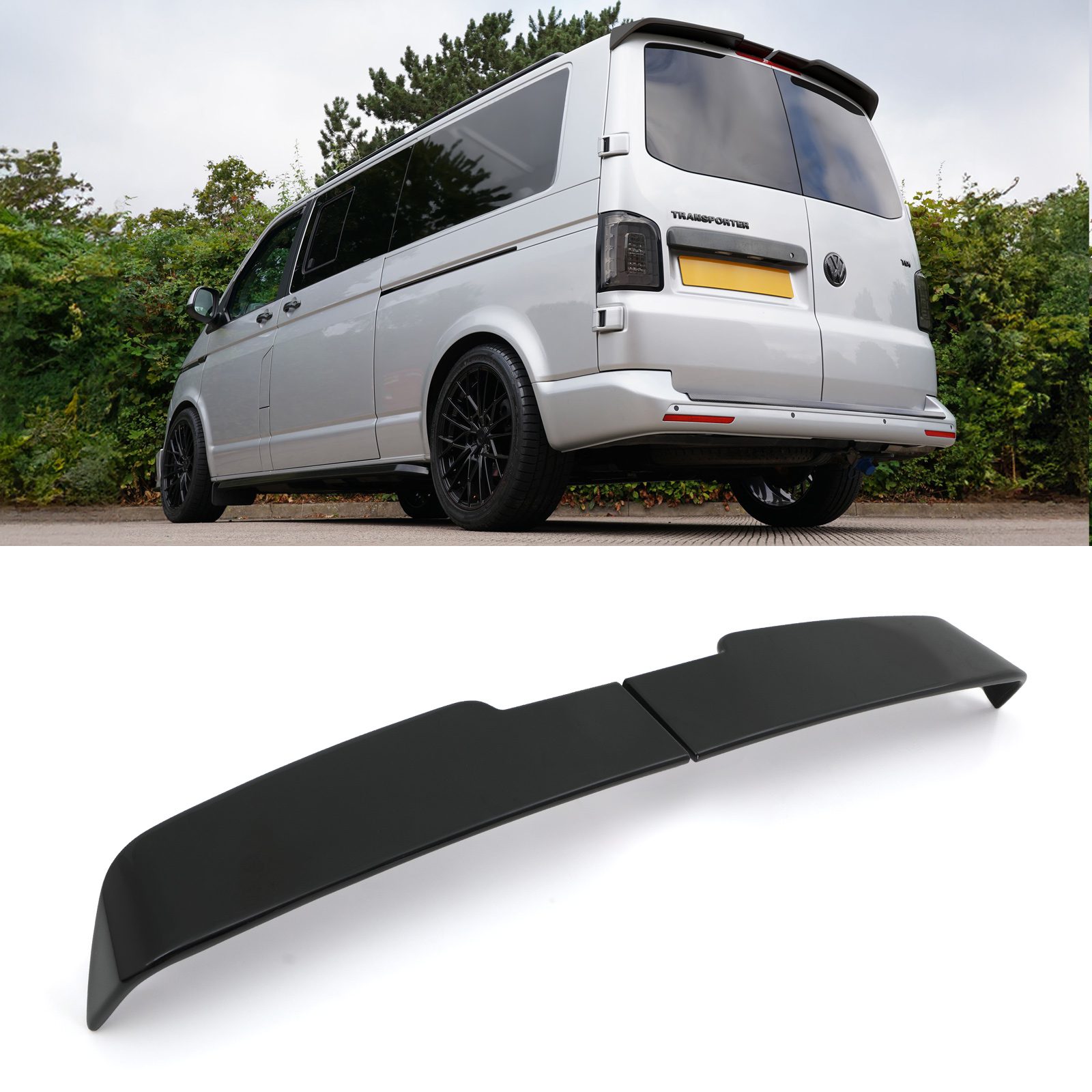 VW Transporter Roof Spoiler - Sportline Style (T5 / T6 2005-2024) 6 VW Transporter Roof Spoiler - Sportline Style (T5 / T6 2005-2024) - Image 6