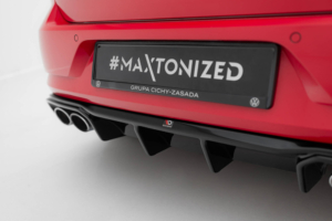 Maxton Design VW Golf 7.5 R Rear Valance - Gloss (Facelift Mk7 2016-2020)