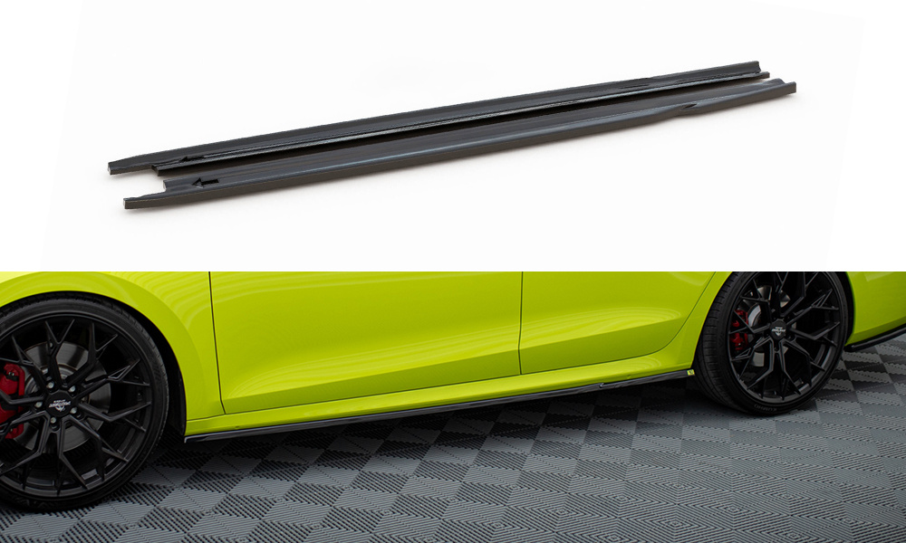 Maxton Design Skoda Octavia VRS Side Skirt Extensions V1 - Gloss (Mk4 2020-2024) 7 Maxton Design Skoda Octavia VRS Side Skirt Extensions V1 - Gloss (Mk4 2020-2024) - Image 7