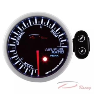 DEPO RACING 52MM AIR FUEL RATIO GAUGE WITH PEAK/CONTROL BOX