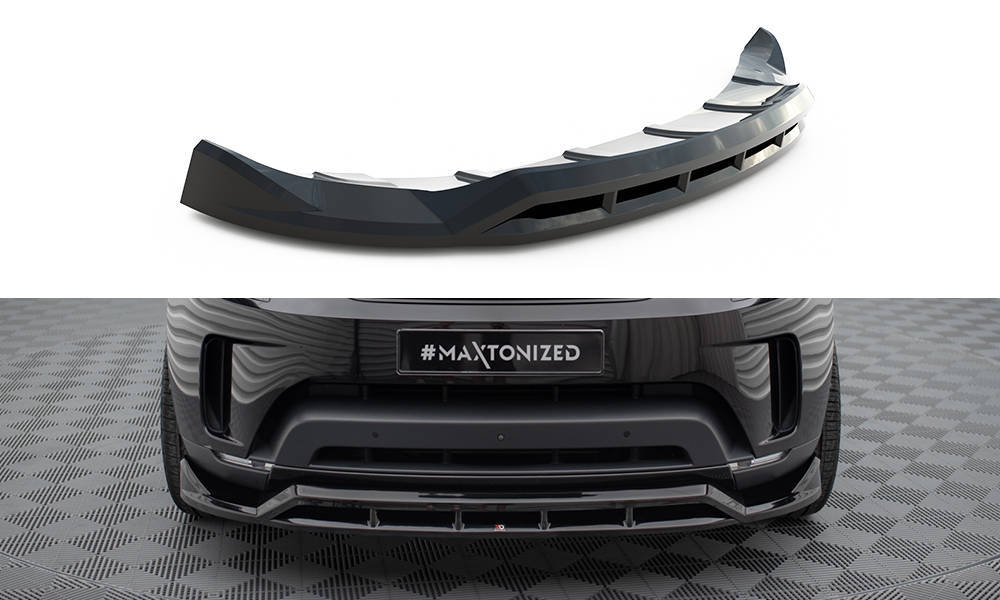 Maxton Design Land Rover Discovery HSE Front Lip - Gloss (Mk5 2017+) 1 Maxton Design Land Rover Discovery HSE Front Lip - Gloss (Mk5 2017+)