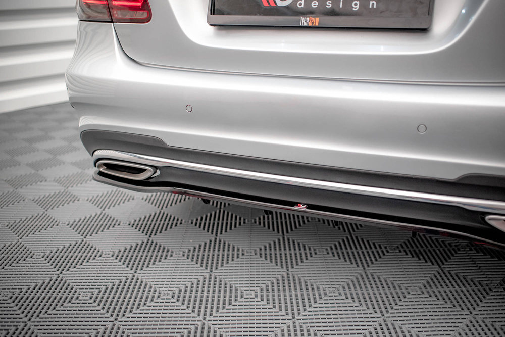 Maxton Design Mercedes E-Class AMG-Line Rear Lip - Gloss (Facelift W212 2012-2016) 4 Maxton Design Mercedes E-Class AMG-Line Rear Lip - Gloss (Facelift W212 2012-2016) - Image 4