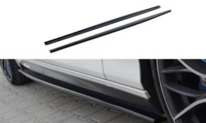 Maxton Design BMW 1 Series F20 MSport Side Skirt Extensions - Gloss (2011-2015)