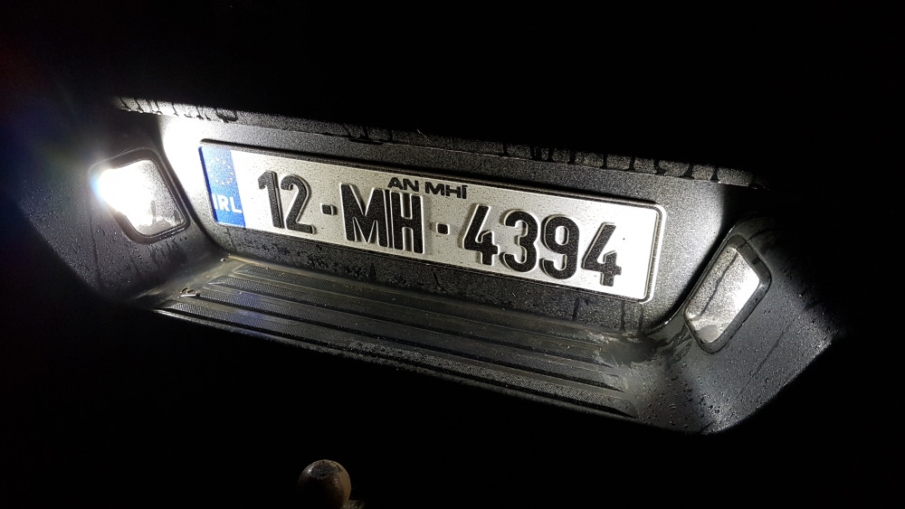 LED Number Plate Units 4 ford ranger leds 2 1