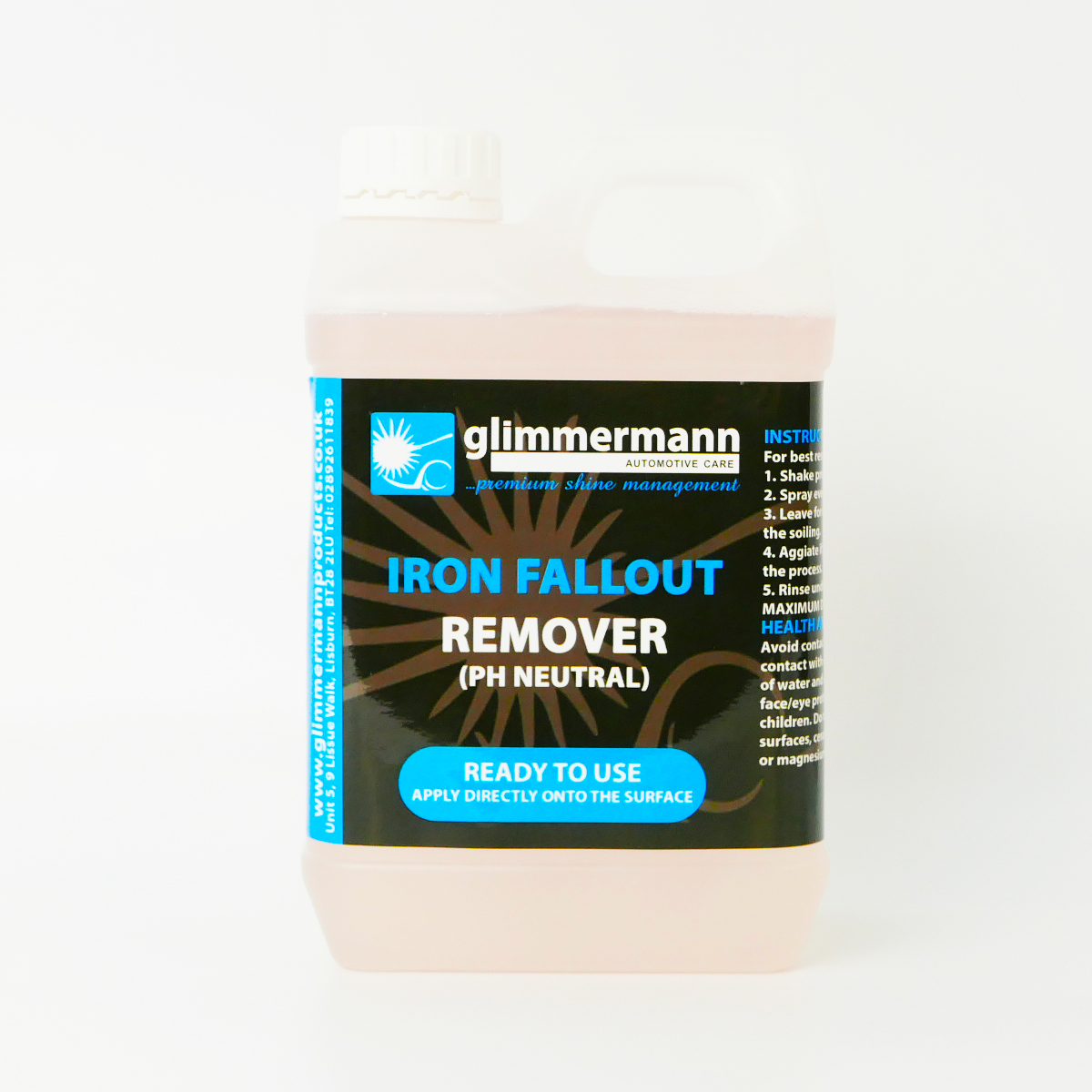Glimmerman Iron Fallout Remover 2L 1 Glimmerman Iron Fallout