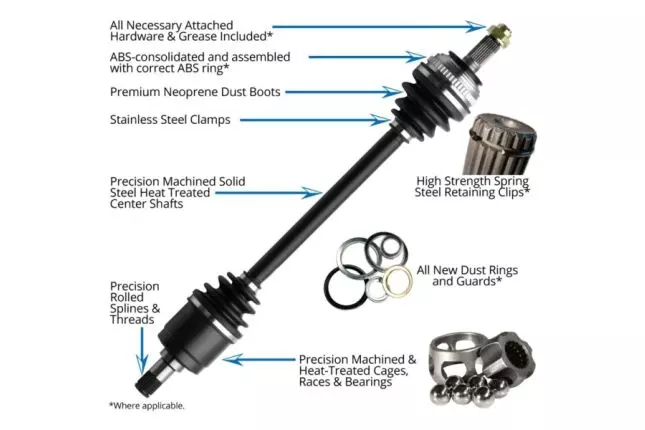 Trakmotive Accord CL7 Drive Shaft - Right 1 Trakmotive Accord CL7 Drive Shaft - Right