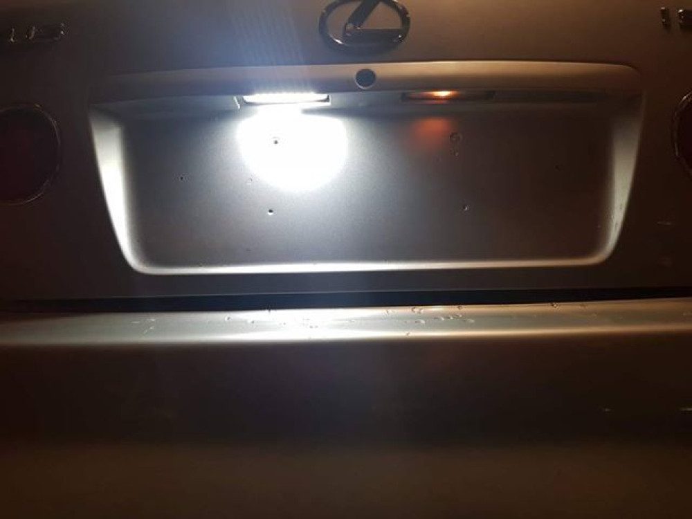 LED Number Plate Units 2 led number plate units tezz