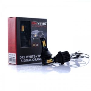 EIN LED CANBUS DRL + Turn Signal LED Bulbs PY21W 8 EIN LED CANBUS DRL + Turn Signal LED Bulbs PY21W