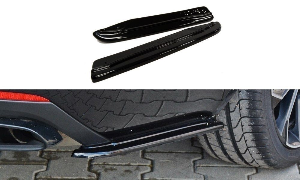 Maxton Design Skoda Octavia Mk3 VRS Rear Spats - Gloss (2016-2019) 3 SK OC 3 3F RS RSD1G