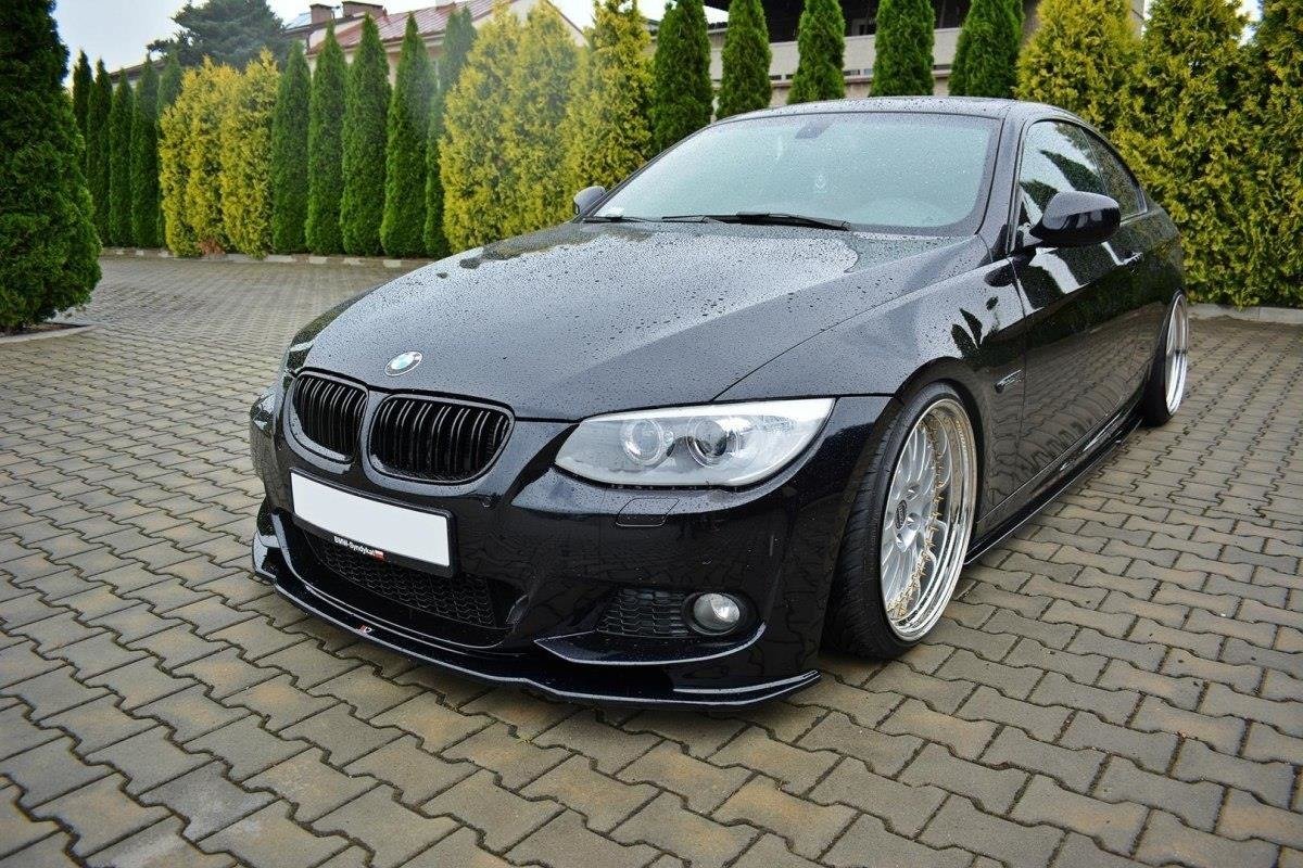 Maxton Design BMW 3 Series E92 MSport Front Lip V.2 - Gloss (Facelift 2010-2013) 3 eng pl FRONT SPLITTER V 2 for BMW 3 E92 M PACK FACELIFT 5658 2