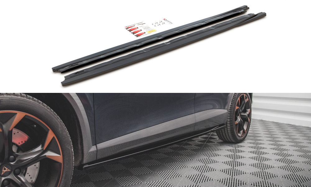 Maxton Design Cupra Formentor Side Skirt Extensions V2 - Gloss (Mk1 2020-2026) 1 Maxton Design Cupra Formentor Side Skirt Extensions V2 - Gloss (Mk1 2020-2024)