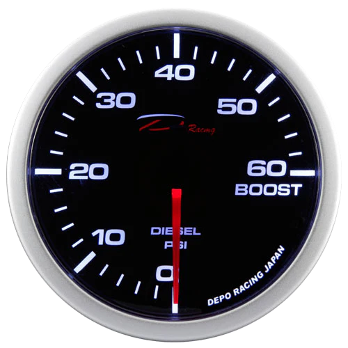 Depo 60mm Boost Gauge - PSI 1 Depo 60mm Boost Gauge - PSI