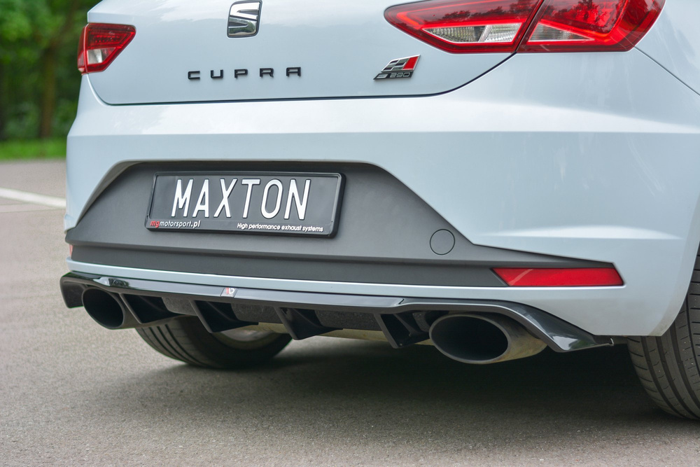 Maxton Design Seat Leon III Cupra Rear Valance - Gloss (Mk3 2012-2016) 5 Maxton Design Seat Leon III Cupra Rear Valance - Gloss (Mk3 2012-2016) - Image 5