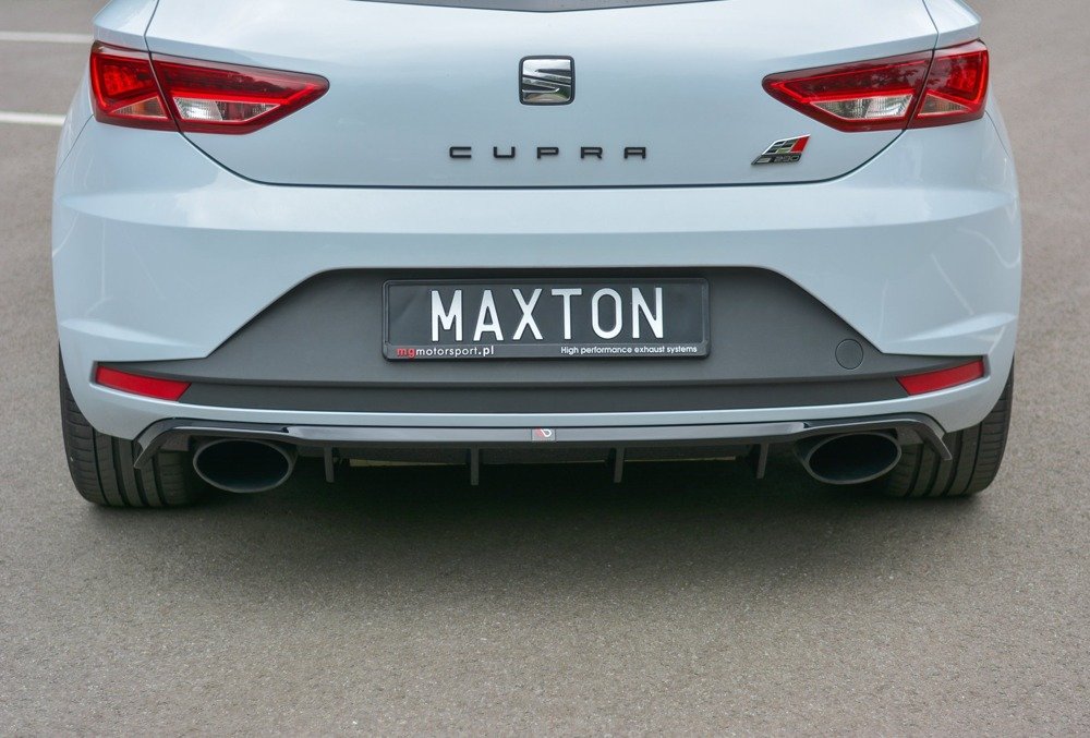Maxton Design Seat Leon III Cupra Rear Valance - Gloss (Mk3 2012-2016) 2 leon
