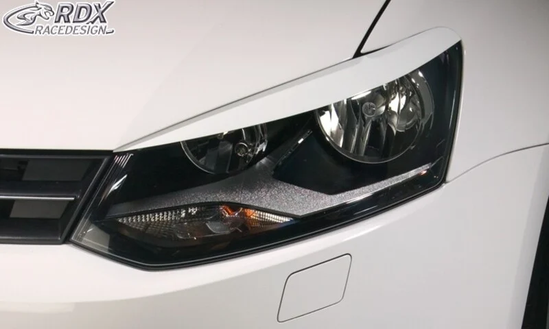 RDX VW Polo Eyebrows (Mk5 2009-2018) 1 RDX Polo 6R Eyebrows, RDX VW Polo 6R / 6C 2009-2018 headlight eyebrows