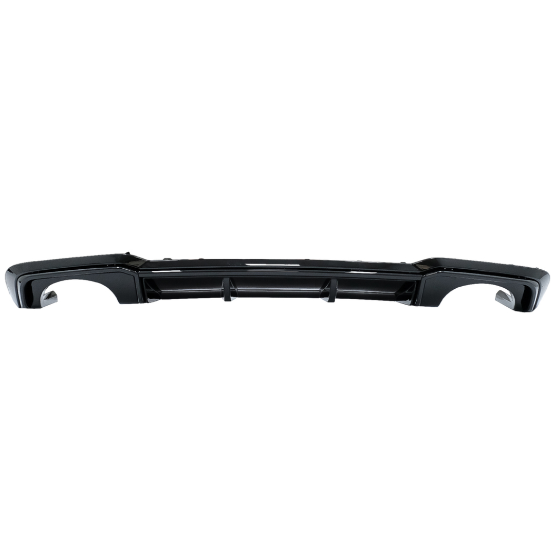 Audi A3 Rear Diffuser - Rs3 Style Gloss Black (8V Saloon S-Line 2016-2019) 1 Audi A3 8V Rear Diffuser