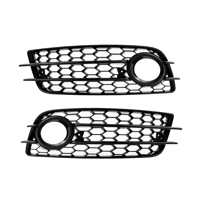 Audi A4 B8 S-Line Fog Grilles - RS4 Style (08-12) 1 Audi A4 B8 S-Line Fog Grilles - RS4 Style (08-12)