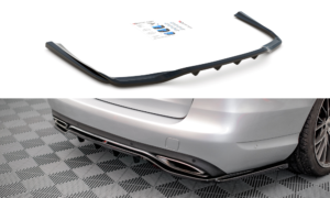 Maxton Design Mercedes-Benz C W205 Central Rear Splitter (With Vertical Bars) (2014-2018) 17 Maxton Design Mercedes Benz C W205 Central Rear Splitter (With Vertical Bars)
