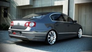 Maxton Design VW Passat B6 Rear Bumper Spoiler (R-Line Look) - Fiberglass (Mk6 2005-2010) 64 Maxton Design VW Passat B6 Rear Bumper Spoiler (R-Line Look) - Fiberglass (Mk6 2005-2010)