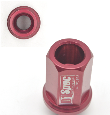 D1 Racing Spec Aluminum Coloured Wheel Nuts M12x1.25MM (Universal) - 40mm Length 4 D1 Racing Spec Aluminum Coloured Wheel Nuts M12x1.25MM (Universal) - 40mm Length - Image 4