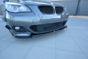 Maxton Design BMW E60 Front Lip - Gloss Black (Msport 2003-2010) 56 Maxton Design BMW E60 Front Lip - Gloss Black (Msport 2003-2010)