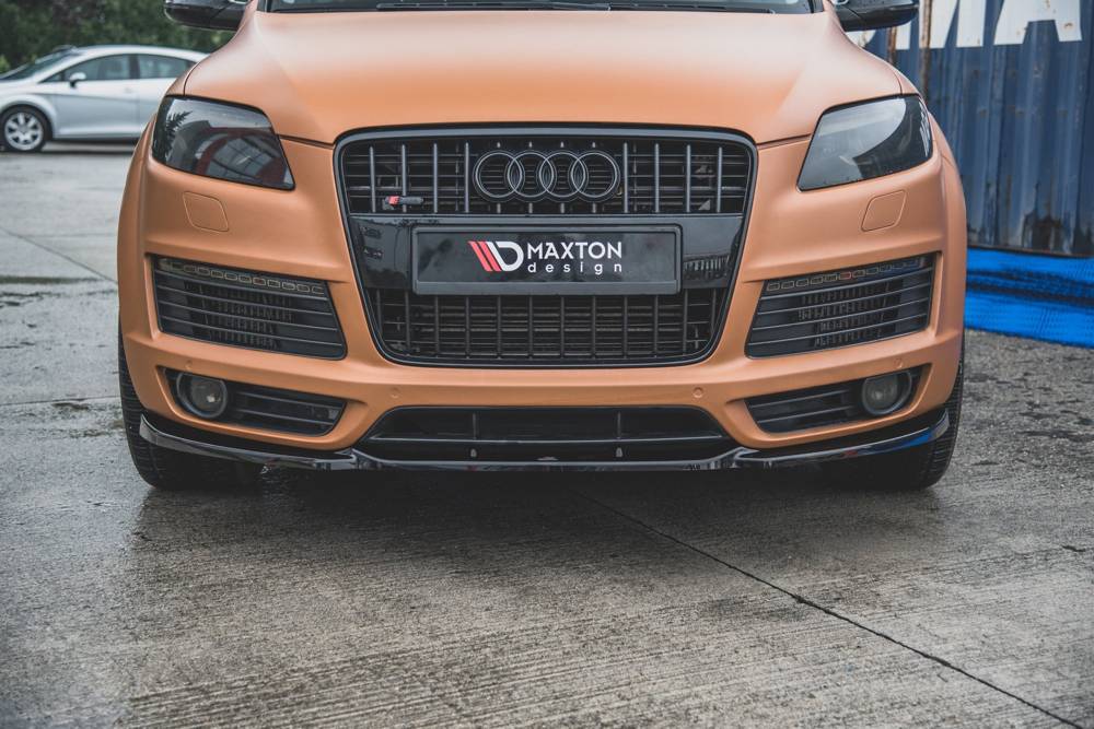 Maxton Design Audi Q7 S-Line Front Lip - Gloss (Mk1 2005-2009) 4 Maxton Design Audi Q7 S-Line Front Lip - Gloss (Mk1 2005-2009) - Image 4