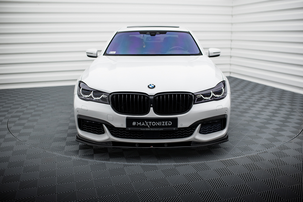 Maxton Design BMW 7 Series Front Splitter - Gloss v2 (G11/G12 Msport 2015-2018) 4 Maxton Design BMW 7 Series Front Splitter - Gloss v2 (G11/G12 Msport 2015-2018) - Image 4