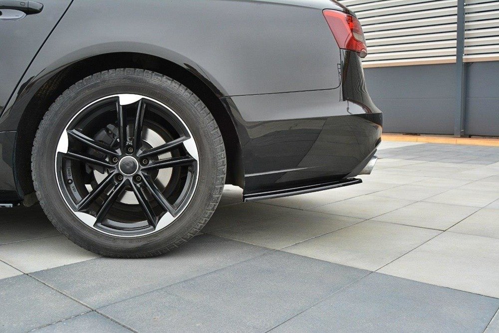 Maxton Design Audi A6 Saloon S-Line Rear Spats - Gloss (C7 2011-2014) 5 Maxton Design Audi A6 Saloon S-Line Rear Spats - Gloss (C7 2011-2014) - Image 5