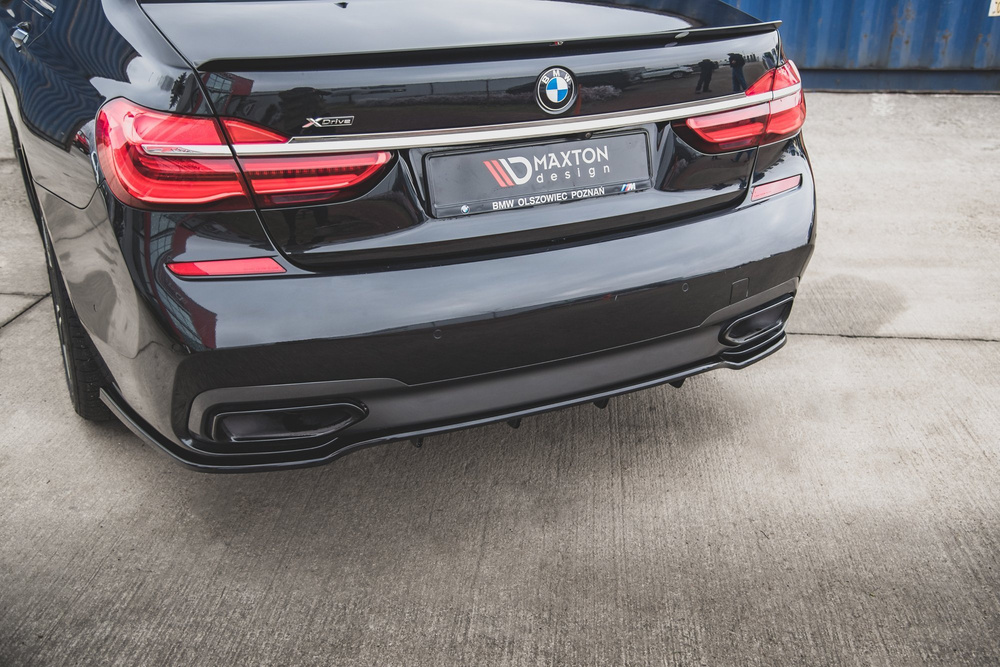 Maxton Design BMW 7 Series MSport Rear Splitter - Gloss (2015-2018) 1 Maxton Design BMW 7 Series MSport Rear Splitter - Gloss (2015-2018)
