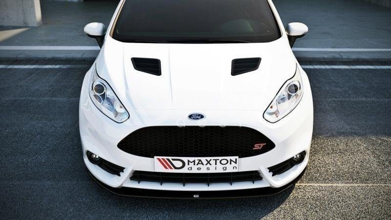 Maxton Design Ford Fiesta MK7 Front Cupra Splitter 13-17 ST FL (2013-2017) 2 Fiesta MK7 Front Splitter