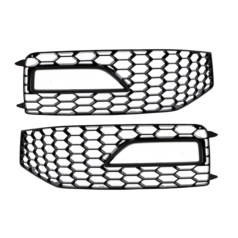 Audi A4 B8.5 S-Line Fog Grilles - RS4 Style (12-15) 1 Audi A4 B8.5 S-Line Fog Grilles - RS4 Style (12-15)