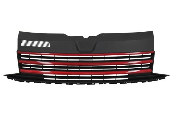 VW T6 15-19 Debadged GTi Grill 2 VW T6 15-19 Debadged GTi Grill