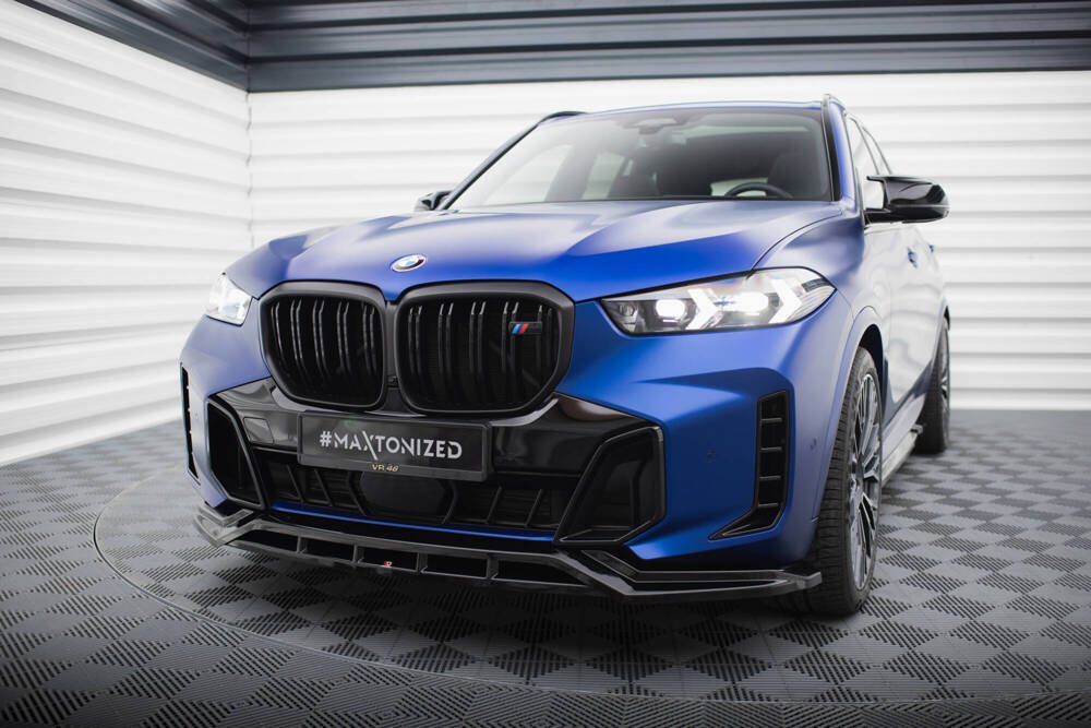 Maxton Design BMW X5 G05F 23+ LCI Msport v1 Gloss Front Lip (2023+) 1 Maxton Design BMW X5 G05F 23+ LCI Msport v1 Gloss Front Lip