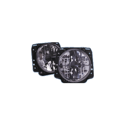 VW Golf 2 Outer Clear Cross Lights 1 VW Golf 2 Outer Clear Cross Lights