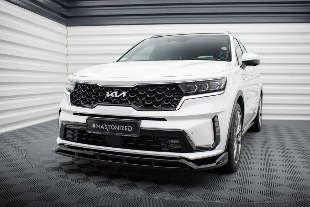 Maxton Kia Sorento Mk4 20-23 v1 Gloss Front Splitter (2020-2023) 2 KI SO 4 FD1G+FD1RG c