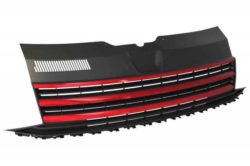 VW T6 15-19 Debadged GTi Grill 3 VW T6 15-19 Debadged GTi Grill