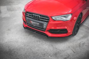 MAXTON Audi a3 13-16 Saloon S-line Front Splitter V2 Gloss (2013-2016) 12 MAXTON Audi a3 13-16 Saloon S-line Front Splitter V2 Gloss